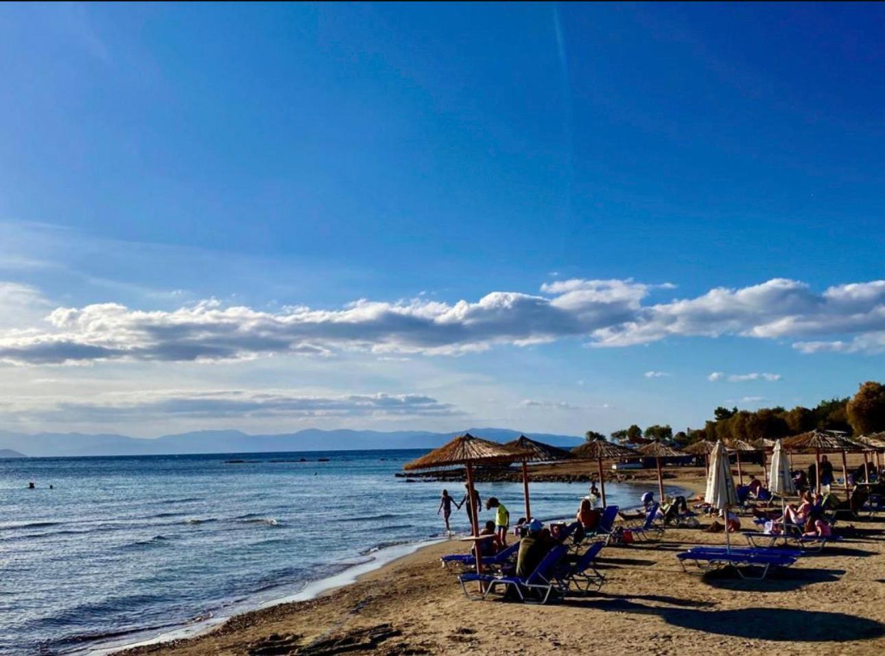 Appartement Vue Sur Mer Soul Family, Egine Aegina Exterior foto