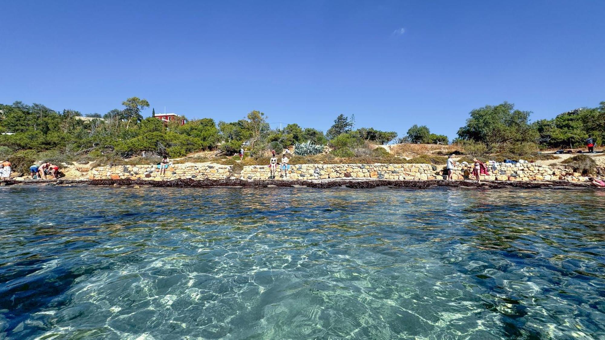 Appartement Vue Sur Mer Soul Family, Egine Aegina Exterior foto
