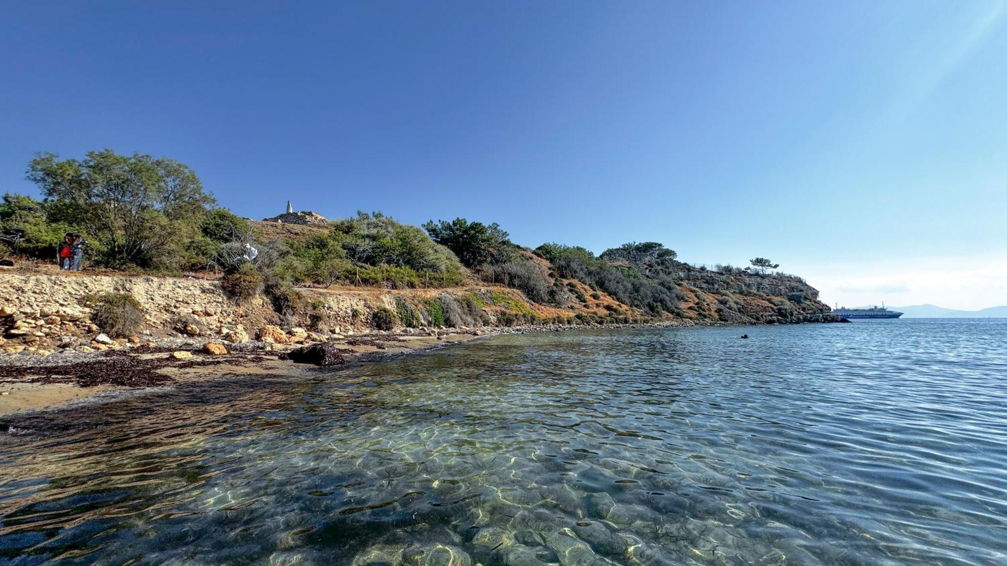 Appartement Vue Sur Mer Soul Family, Egine Aegina Exterior foto